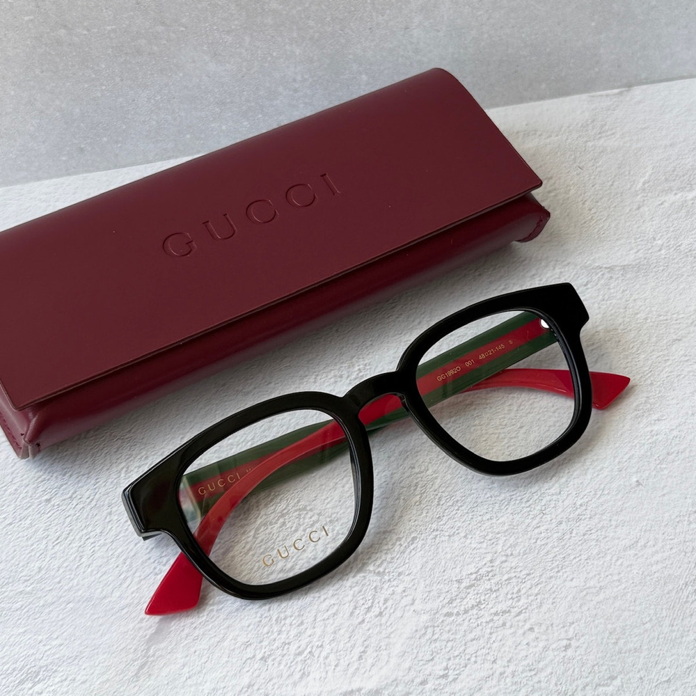 NEW Gucci GG1992O Black Unisex Eyeglasses Frames